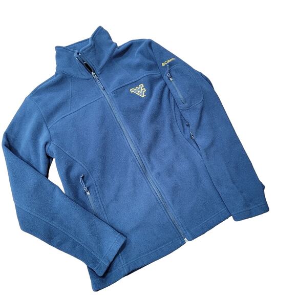 Womens Columbia Fleece West Virginia Embroidered Logo Size Large - Picture 1 of 7